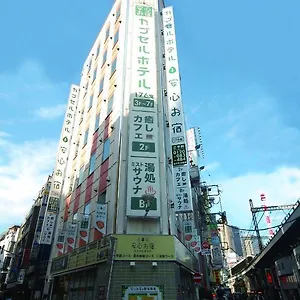 Anshin Oyado Ginza Shinbashi Station-for Men Kapselhotel